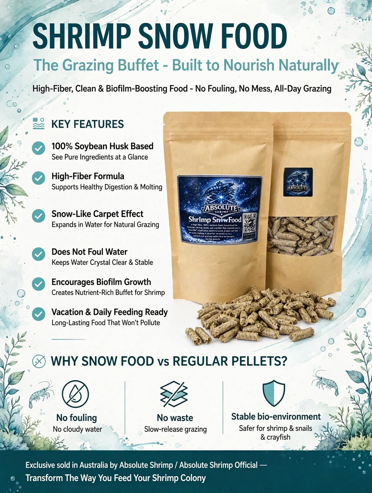 Absolute Shrimp Snow Food